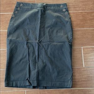 3/25.00 - Black Pencil Skirt NWT